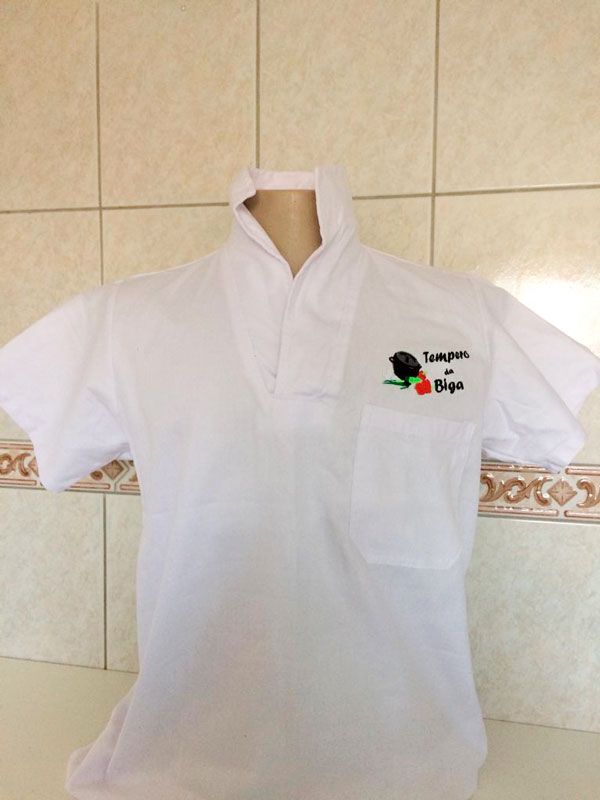 Avental - Uniforme para Cozinha com Bordado Personalizado